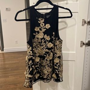 Anthropologie embroidered Blouse